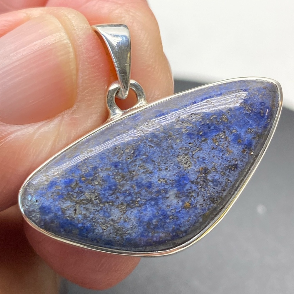 🆕 RHODUSITE💙💜💙PENDANT IN SOLID STERLING SILVER 925
